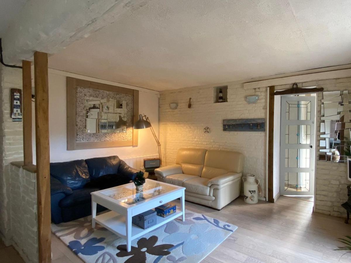 Appartement Sur Le Port, 105M Rez De Jardin Avec Parc Privatif Сен-Валери-ан Ко Экстерьер фото